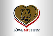 Logo "Löwe mit Herz"