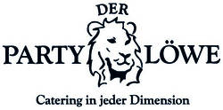 Logo "Der Party Löwe"