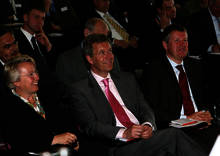 Dr. Anette Schavan, Christian Wulff und Bernd Buseman